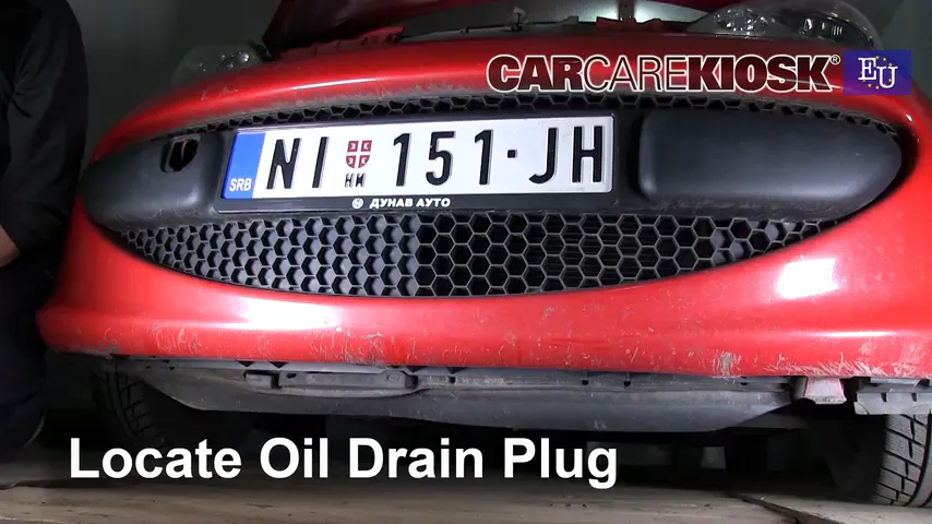 2008 Peugeot 107 Trendy 1.0L 3 Cyl. Aceite Cambiar aceite y filtro de aceite